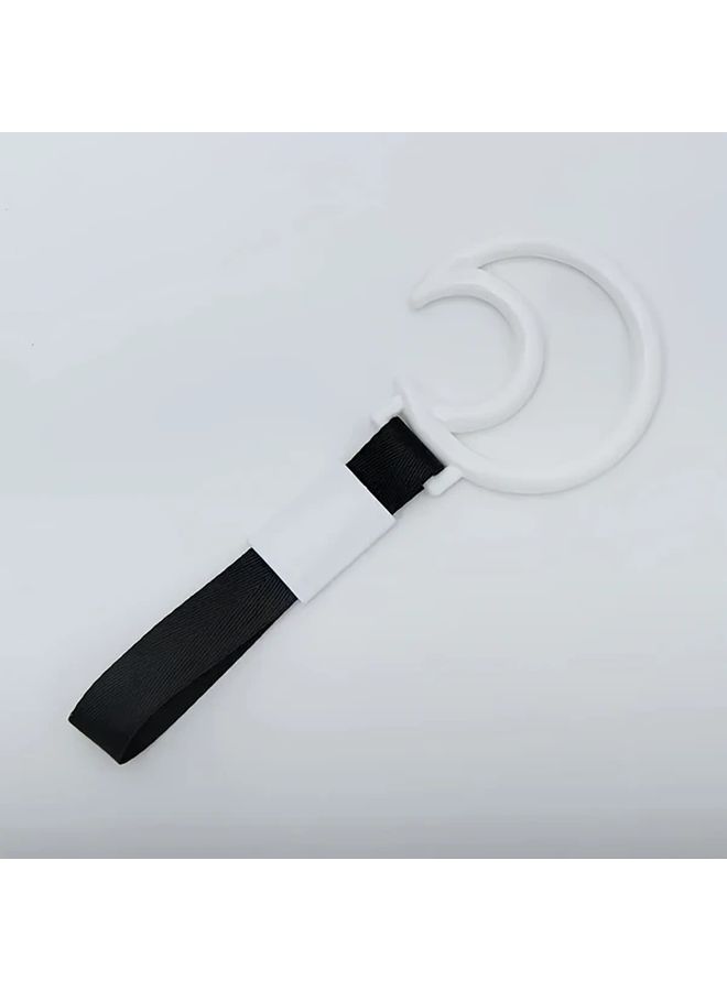 Purple JDM Racing Moon Anti Static Drift Pendant Safety Warning Ring Car Traction Strap - Image 4