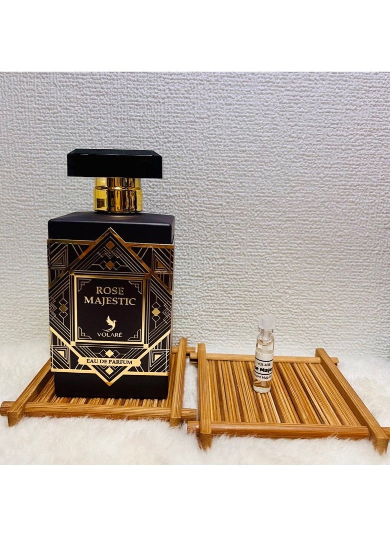 VOLARE Rose Majestic Eau De Parfum Unisex ( Inspired by Magnetic Blend 8 Initio ) - 100ml  - Image 4