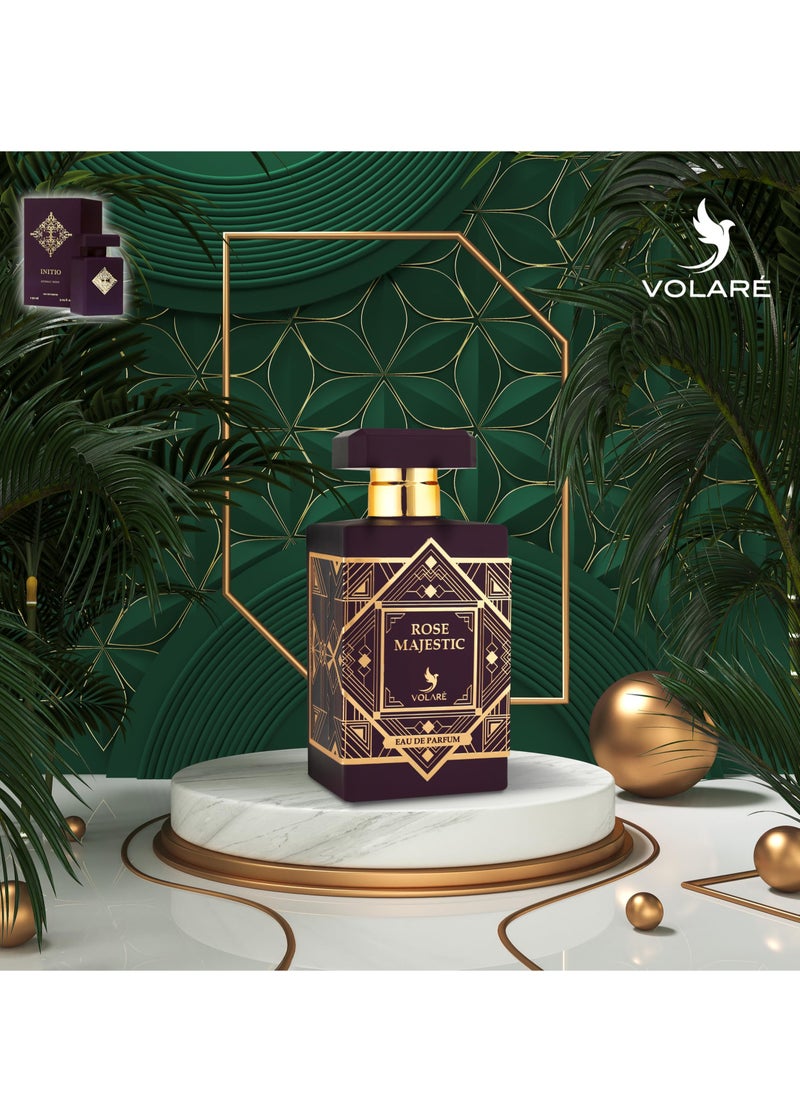 VOLARE Rose Majestic Eau De Parfum Unisex ( Inspired by Magnetic Blend 8 Initio ) - 100ml  - Image 2