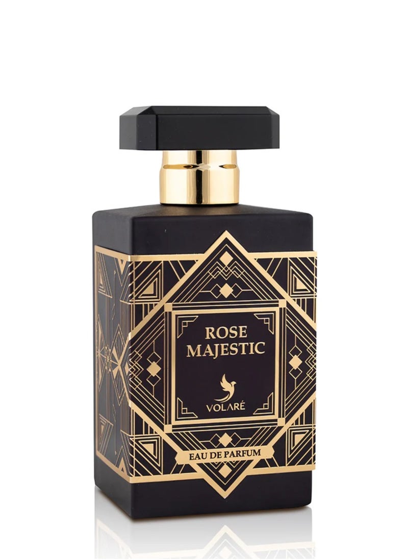 VOLARE Rose Majestic Eau De Parfum Unisex ( Inspired by Magnetic Blend 8 Initio ) - 100ml  - Image 1
