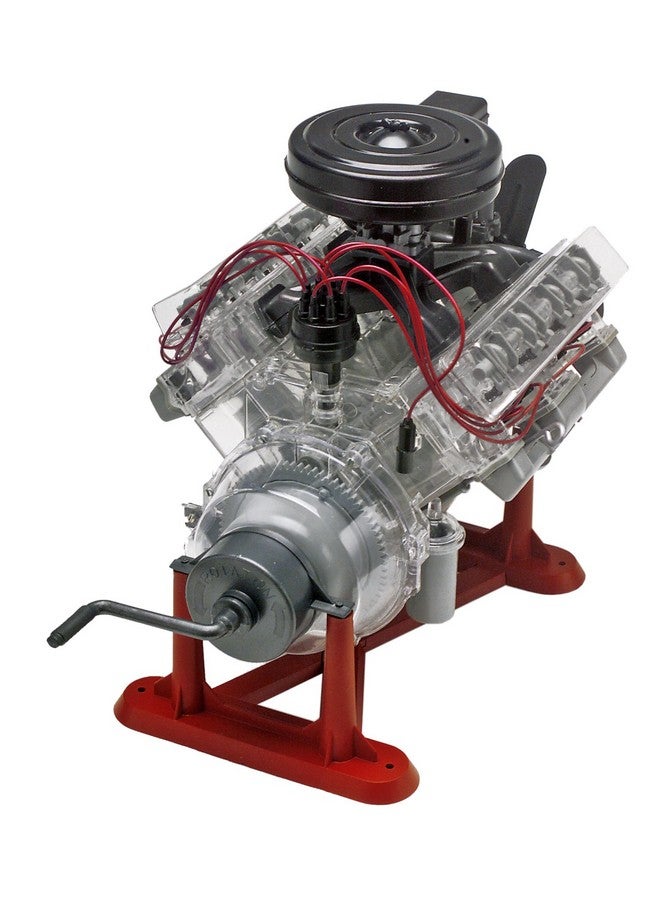 ريفيل طقم نموذج بلاستيكي لمحرك V-8 مرئي مقاس 1/4 بوصة من Revell 85-8883، متعدد الألوان - Image 2