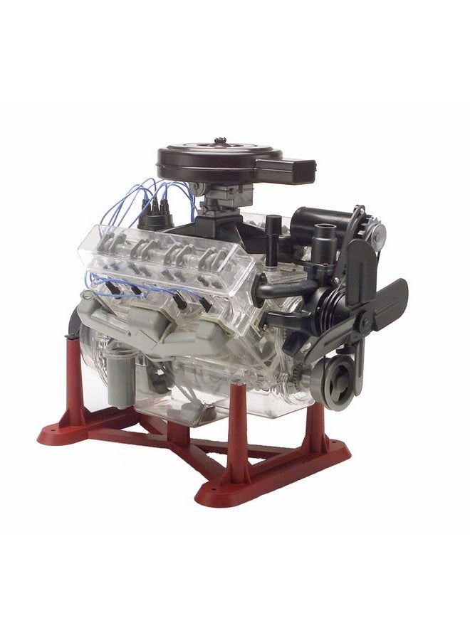 ريفيل طقم نموذج بلاستيكي لمحرك V-8 مرئي مقاس 1/4 بوصة من Revell 85-8883، متعدد الألوان - Image 1