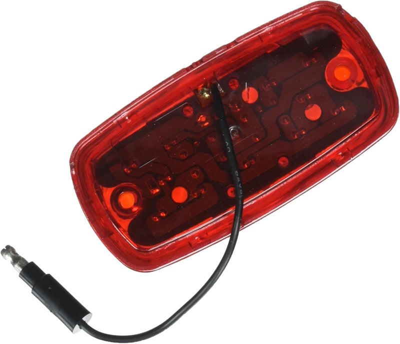 RoadPro RP1375R Red 4 Double Bubble Sealed LED Light - Image 2