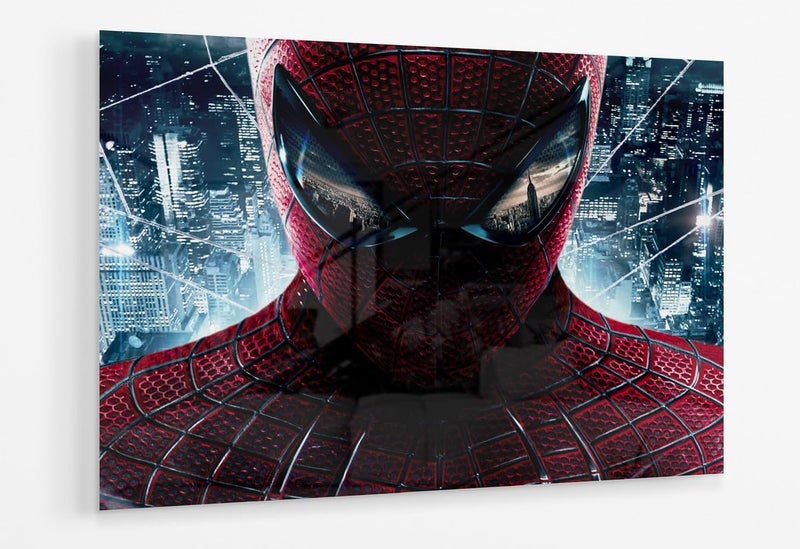 BPA The Amazing Spiderman Acrylic Canvas Wall Art - Image 1