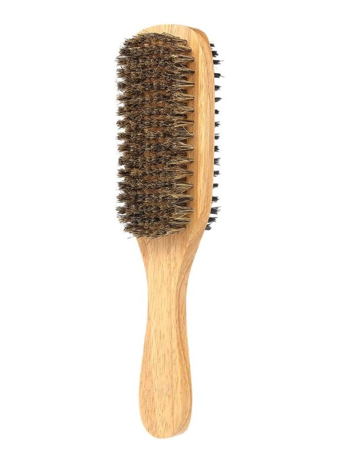 Globalstar Dual-Sided Facial Hair Brush - Premium Wooden Handle Beard and Mustache Comb - Image 5