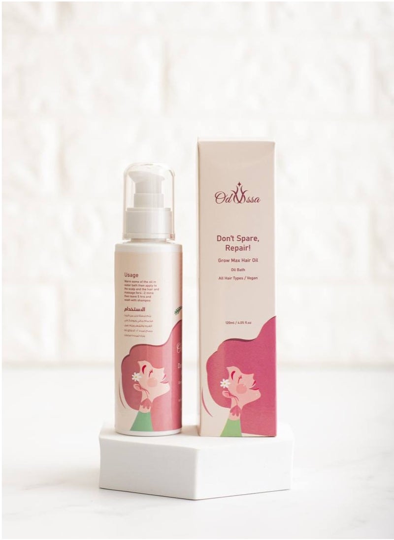 Odyssa Odyssa Grow Max Hair Oil  - Image 1