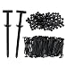 Mcbazel 200PCS Universal PushPin Zip Tie Clips SelfLocking Nylon Cable Tie Buckle Plastic Rivets Bumper Retainer Fender Liner Fasteners for Car Truck SUV Fits 02059 Holes UVResistant - Image 2