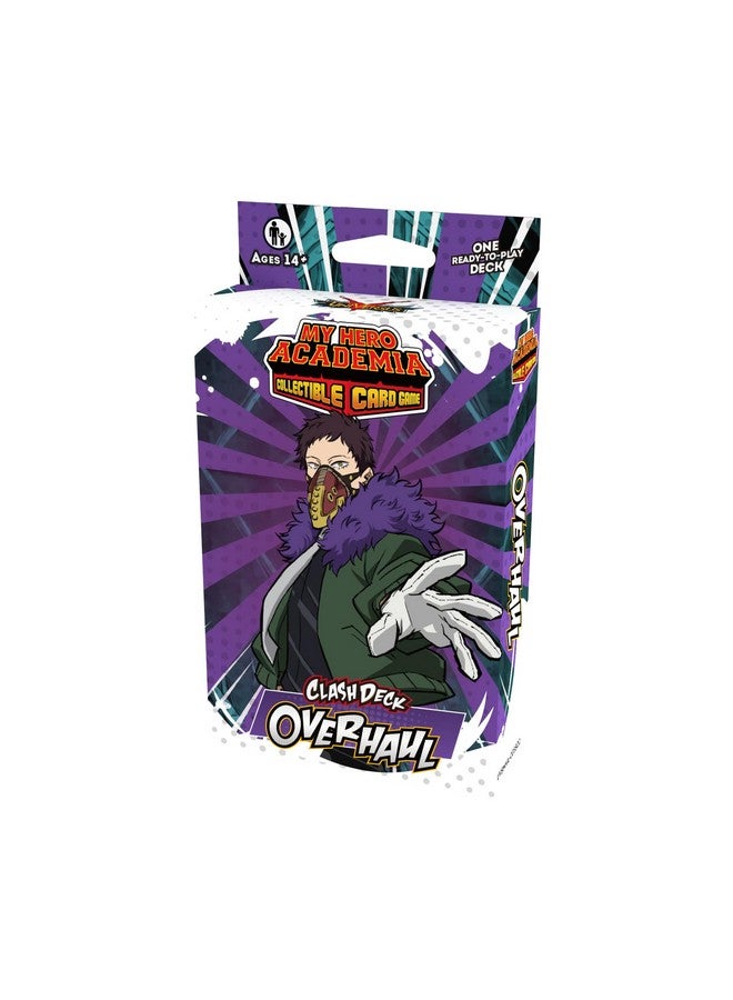 Jasco My Hero Academia Collectible Card Game Series 5: Clash Deck Overhaul - Ready to Play Out of The Box, 51 Card Deck & Playmat, MHA - Image 4
