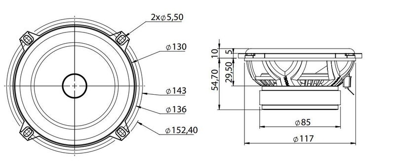 Focal Car Audio 130AS Access Series 13cm 5" Component Speaker System - Image 3