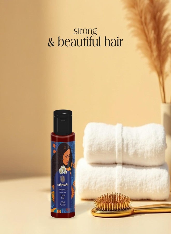 Ashpveda Bhringraj Advanced Hair Therapy Head Massage Oil | Essential Ayurvedic Herb Enriched Hair Oil for Headache Relaxation & Stress | Natural Hair Growth & Shine (30 ml) - Image 3