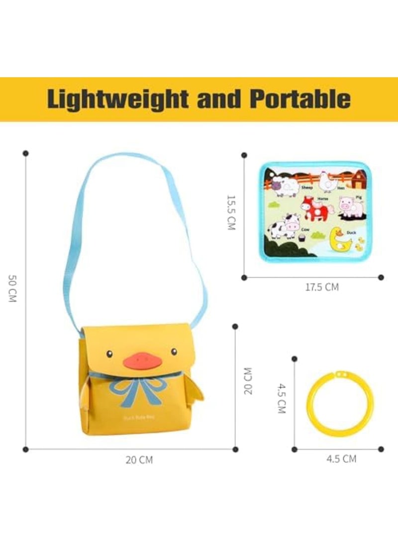 SYOSI Busy Book for 2-Year-Old, Montessori Busy Board for Toddlers, Sensory Activity Board, Educational Learning Toys for Early Development, Baby Quiet Book for 1-3 Years Old - Image 2