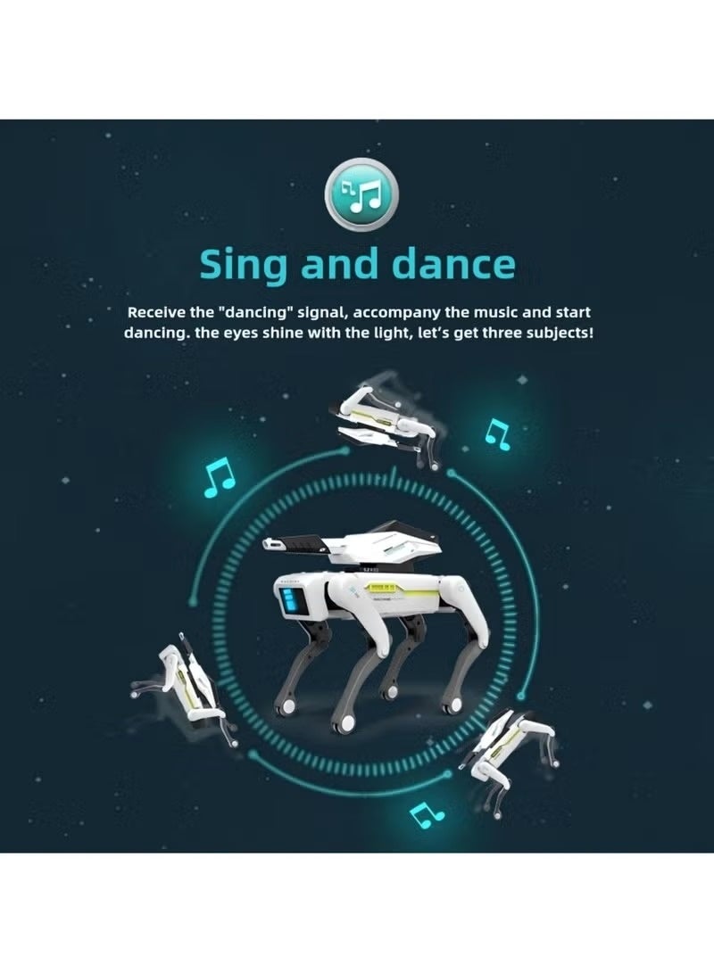 Smart Robotic Dog with Voice Command: Program via App, Dancing, Walking Interactive Modes for Kids - Image 5
