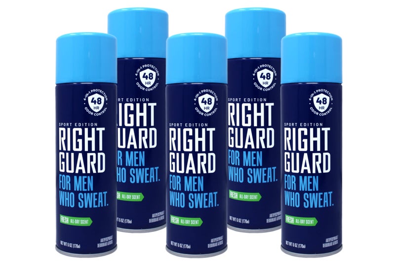 Right Guard Antiperspirant Spray, Sport Fresh 6 oz (Pack of 5) - Image 1