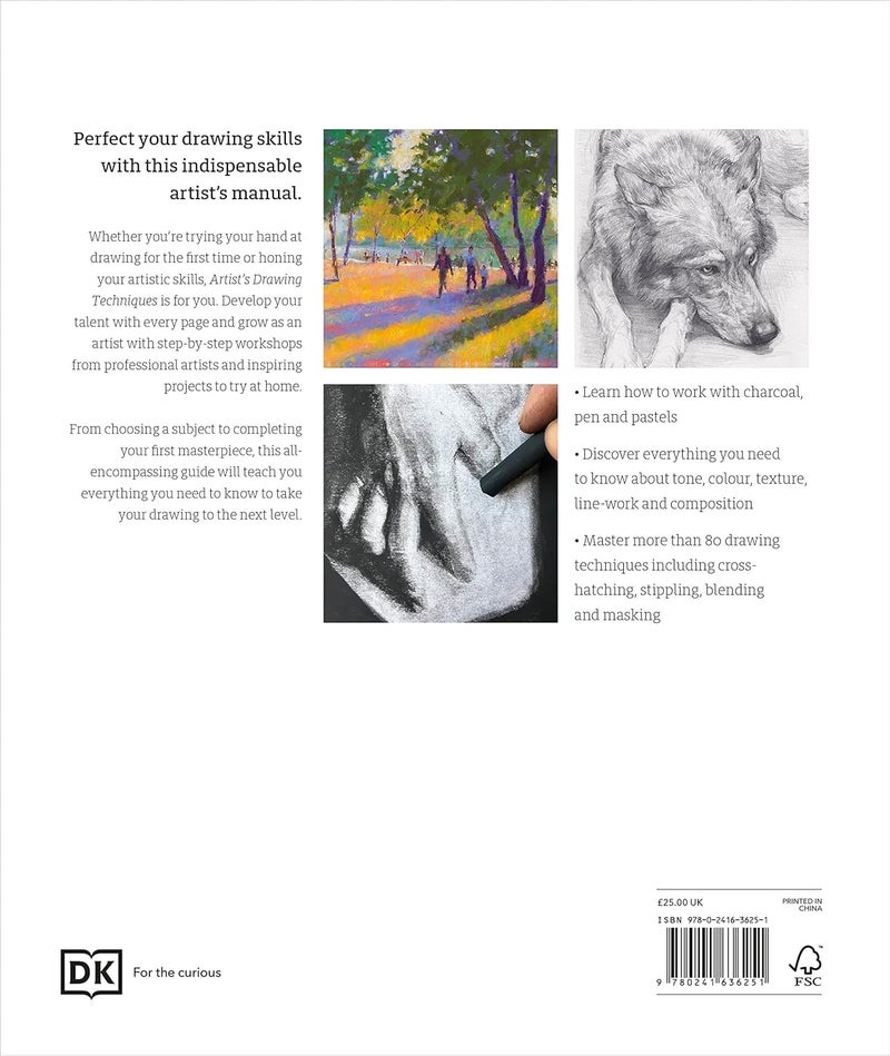 Artist's Drawing Techniques: Discover How to Draw Landscapes, People, Still Lifes and More, in Pencil, Charcoal, Pen and Pastel - Image 2