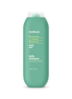 Method Everyday Shampoo, Daily Zen With Cucumber, Green Tea, And Seaweed Scent Notes, Paraben And Sulfate Free, 14 Oz (Pack Of 1) 