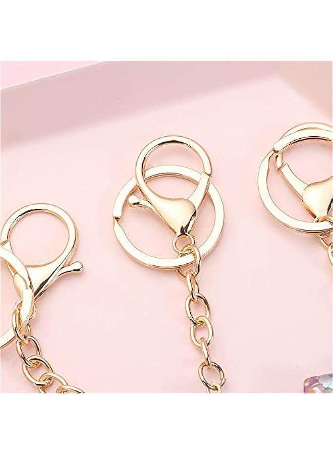 Letter A Keychain for Women, Colorful Alphabet Initials Pendant, Resin Handbag Accessories Bag Decoration for Girls - Image 3