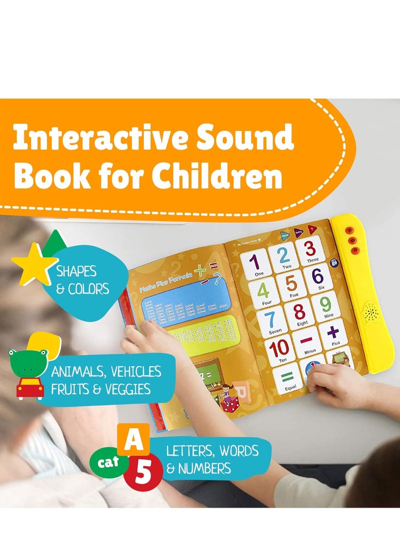 ABC Sound Book for Children. English Letters & Words Learning Book, Fun Educational Toys. Activities With Numbers, Shapes, Colors and Animals for Toddlers. Gift for Girls and Boys  - Image 4