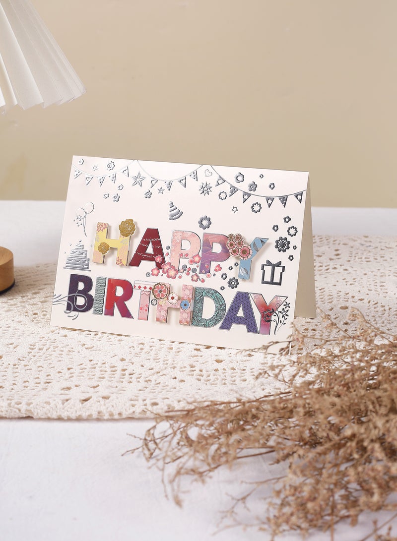 Generic 3D Birthday Cards, Happy Birthday Card  Greeting Cards Happy Birthday Cards Best for Mom,Dad,Wife,Sister,Boy,Girl,Friends...Happy Birthday Card  - Image 1