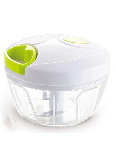 Manual Plastic Chopper & Slicer  - Multi-Chopper and Slicer, Fruit and Vegetable Slicer, Salad and Dry Fruit Maker, Easy to Clean, and Compact Design