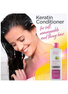 Every Strand Every Strand Keratin With Aloe Vera + Vitamin E Repairing Conditioner 399 ML  - Image 3