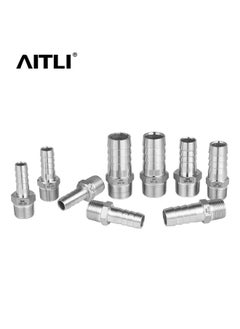 Generic Cold Heading 304 Stainless Steel Hexagon Outer Tooth Hose Joint 316 Pagoda Water Pipe Outer Wire Skin Pipe Joint Wholesale-Specification Model:1/4"-12  - Image 2
