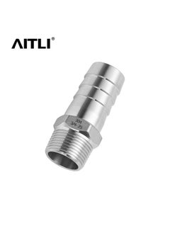 Generic Cold Heading 304 Stainless Steel Hexagon Outer Tooth Hose Joint 316 Pagoda Water Pipe Outer Wire Skin Pipe Joint Wholesale-Specification Model:1/4"-12  - Image 3