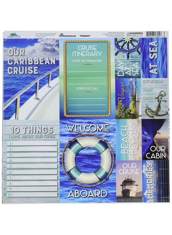 Reminisce Cru200 Caribbean Cruise Scrapbook Collection Kit - Image 1