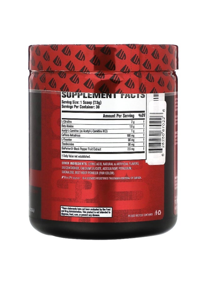 Jacked Factory - Jacked Factory, Nitro Surge, Shred Thermogenic Pre-Workout, Fruit Punch, 7.93 oz. (225 g) - Image 1