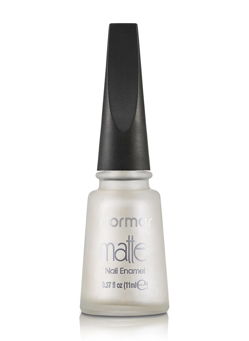 فلورمار Flormar Matte Nail Enamel - M20 Whitewash