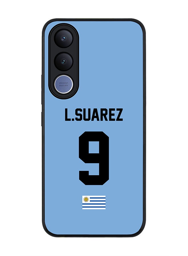 Stylizedd For vivo V70 FE Case,Slim fit Camera Protection, Shockproof Thin Phone cover  - Football - Uruguay ,  L.Suarez - Image 1