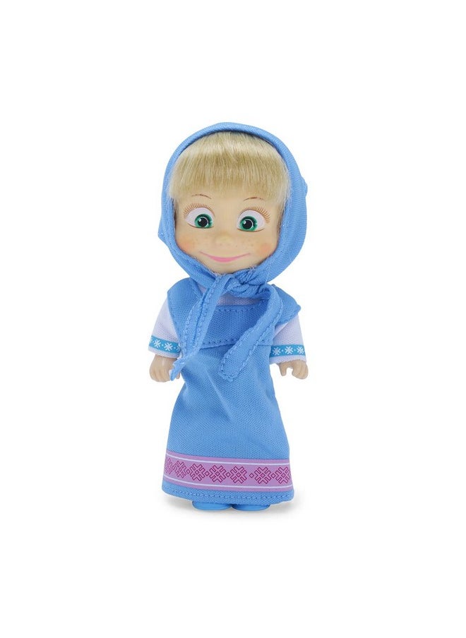 Masha and the Bear 12 Cm Toy Doll | Famous Cartoon | Ideal Gift Set for Girls Kids (Masha Set - Blue) - pzsku/ZDA73A51CCF1CBA95A31EZ/45/_/1741329896/a9870d17-045f-445d-b4ec-908c3d50790b