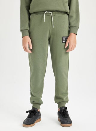 Woven Label Detailed Elasticated Cuffed Jogger School Pants With Pockets - pzsku/ZDA73C186F0559D0C56B5Z/45/_/1729507399/6c36a994-85f1-4e09-b378-95dc6f57b24f