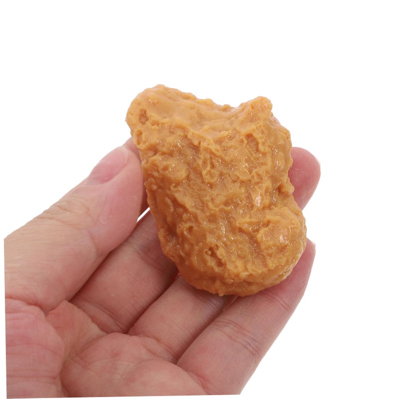 3Pcs Realistic Artificial Fried Chicken Model For Kitchen Decoration And Photography Props - Image 4