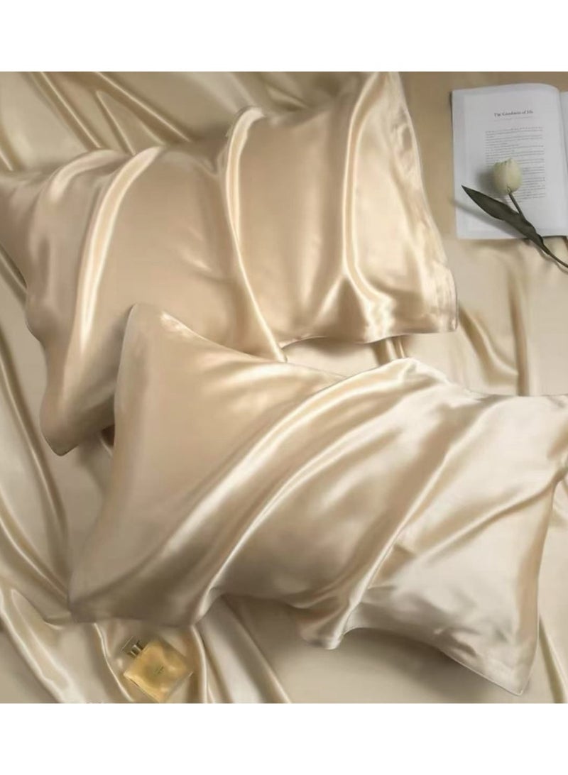 تلبيس مخدة حرير قطعتين💤 - Image 1