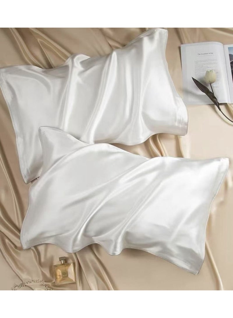 تلبيس مخدة حرير قطعتين💤 - Image 2