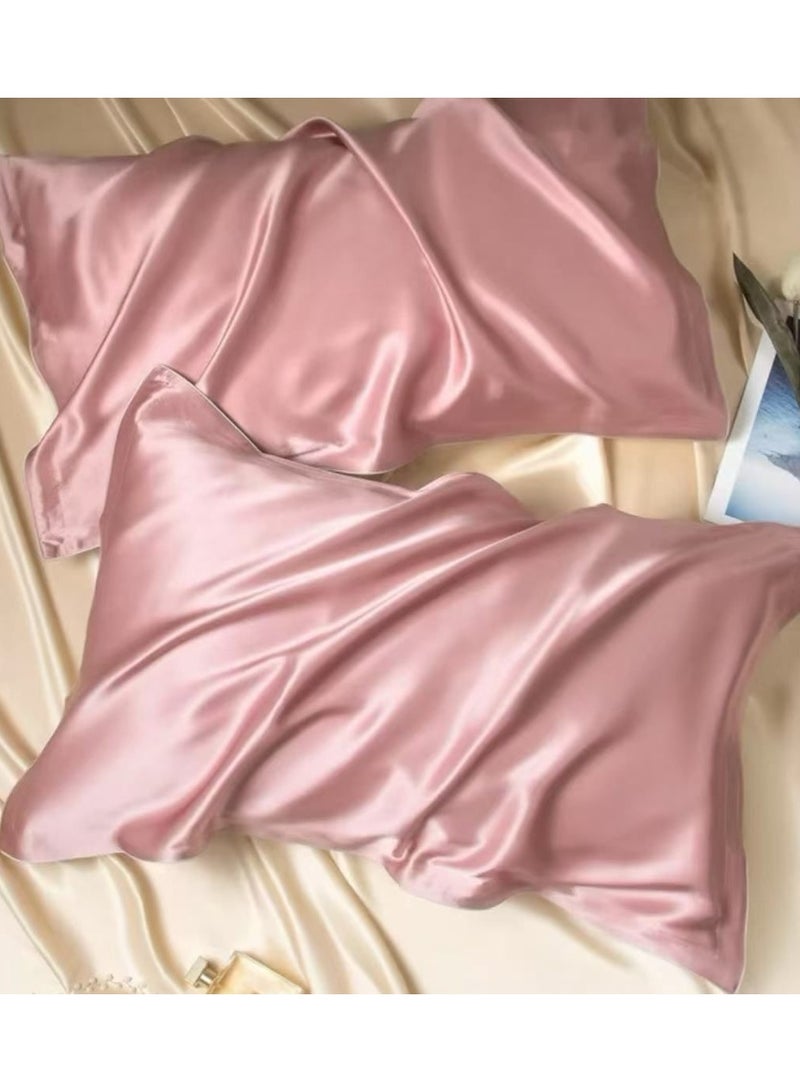 تلبيس مخدة حرير قطعتين💤 - Image 3