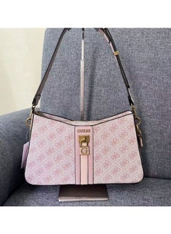 Pink Women's Hardware Hanging Decoration Zipper Shoulder Bag Handbag 30cm * 18.5cm * 8cm - pzsku/ZDA73E6C24DDF82662F6EZ/45/_/1729213398/465f8f31-cd14-4ddb-9498-48583f3455fc