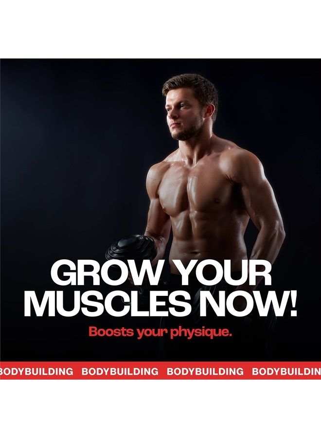 MMUSA Pre-Workout Creatine for Men. ATP Energy, Lean Muscle Mass, Strength + Endurance. Amino Acids, Vitamins, ATP Fuel. Delays Lactic Acids. Boosts Fitness, Stamina & Recovery. Glucosamine for Joints. - Image 4