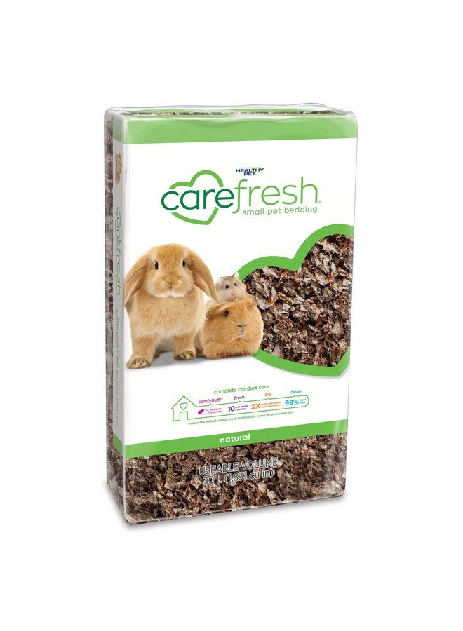 carefresh 99% Dust-Free Natural Paper Small Pet Bedding with Odor Control, 30 L - Image 1