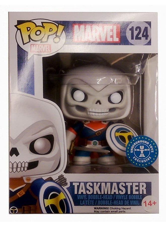 Funko Pop Marvel Taskmaster 124 Exclusive Bobble Head - Image 1