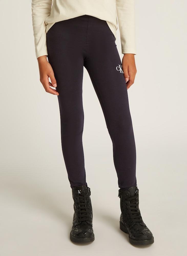 Calvin Klein Jeans Kids Logo Slim Leggings  - Image 1
