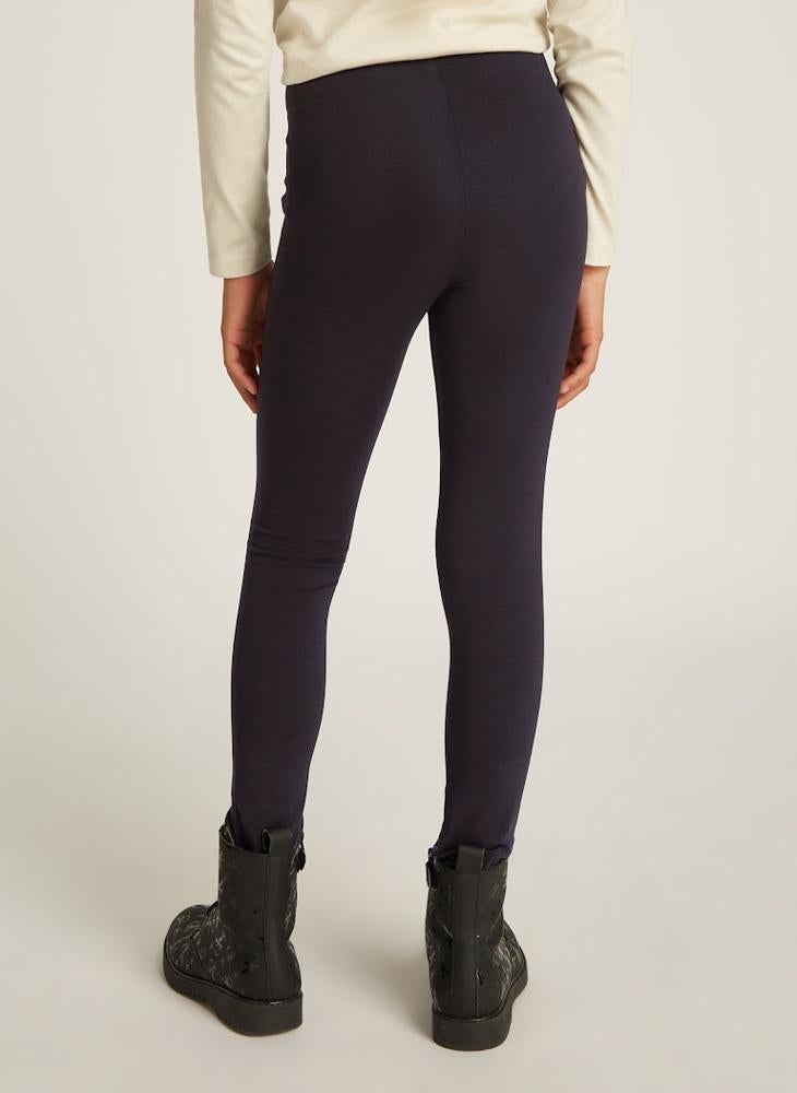 Calvin Klein Jeans Kids Logo Slim Leggings  - Image 2