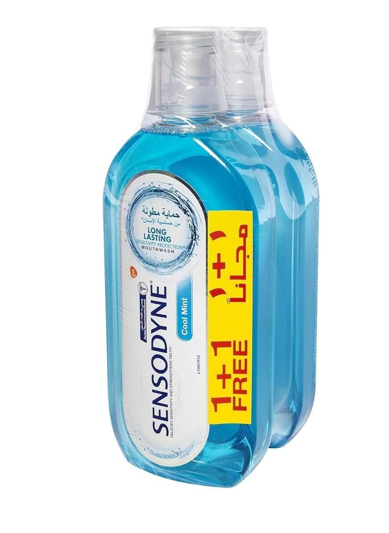 Sensodyne Sensodyne Cool Mint Mouth Wash,2 x 500ml 
