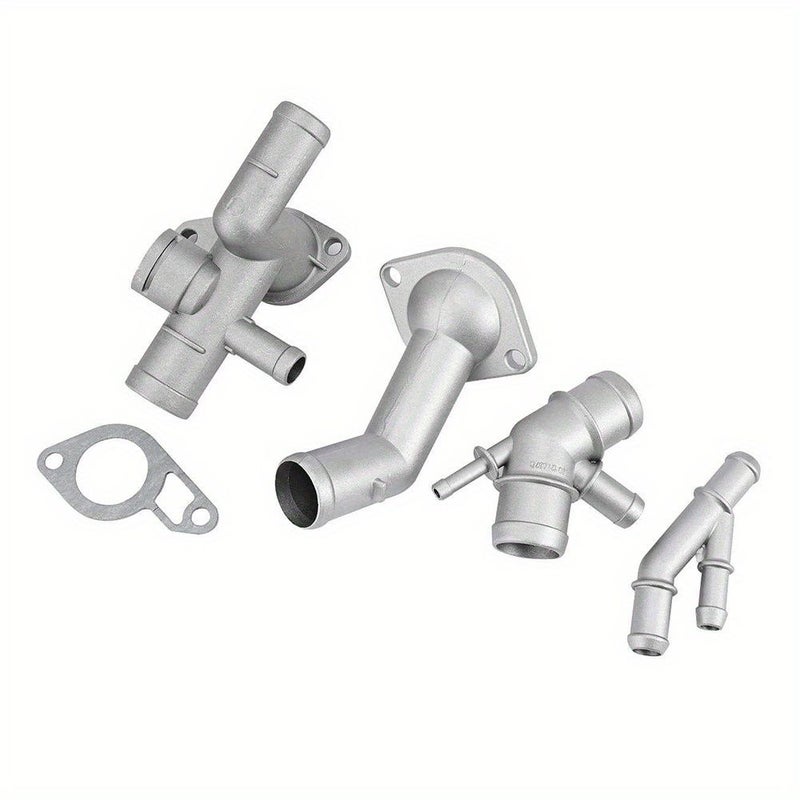 7 Pcs Aluminium Coolant Hose Connector Kit Upgrade for VW Audi Beetle Bora - Image 4