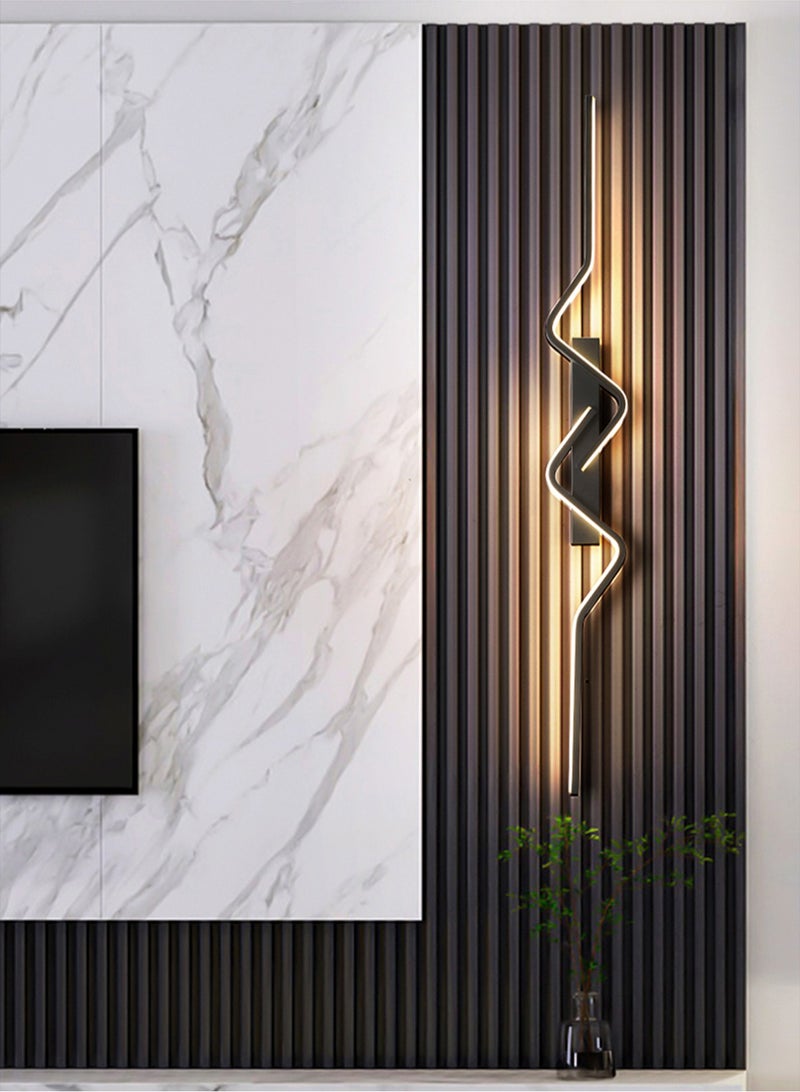 لوبيتيز ( ثلاثي الألوان مصباح 80cm ) الحديثة الجدار مصباح الأجهزة المنزلية نمط الشمال لومن طويلة تحسين المنزل غرفة نوم مطعم التلفزيون الجدار مصباح / الجدار مصباح - Image 4