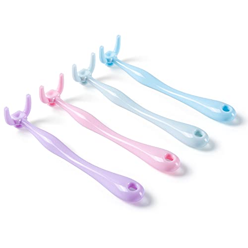 YaPoola Colorful Design Dental Floss Handle 3 Counts for Adults and Kids Teeth Cleaning Interdental Brush Unflavored Floss Picks floas Holder Reusable Flosser - Image 3