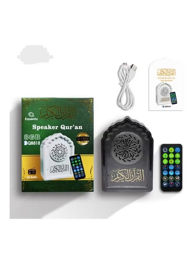 Qb818 2020 New Muslim Quran Speaker LU-H927-33 Black - Image 3