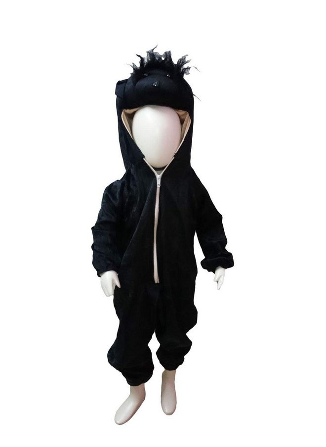 BookMyCostume BookMyCostume Chimpanzee Gorilla Black Monkey Animal Kids Fancy Dress Costume 4-5 years  - Image 1