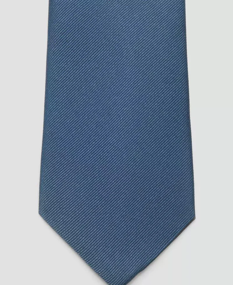 Mango Man  Plain Silk Tie for Men | Best Price UAE