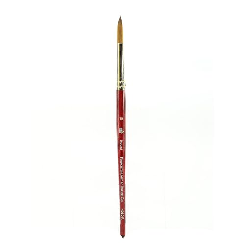 Princeton Heritage Paintbrush, Size 10, Scarlet - Image 1